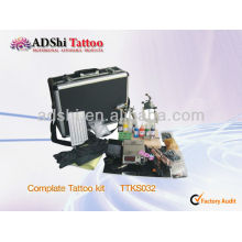 2013 venta directa de la fábrica de ADShi kits profesionales del tatuaje del complate